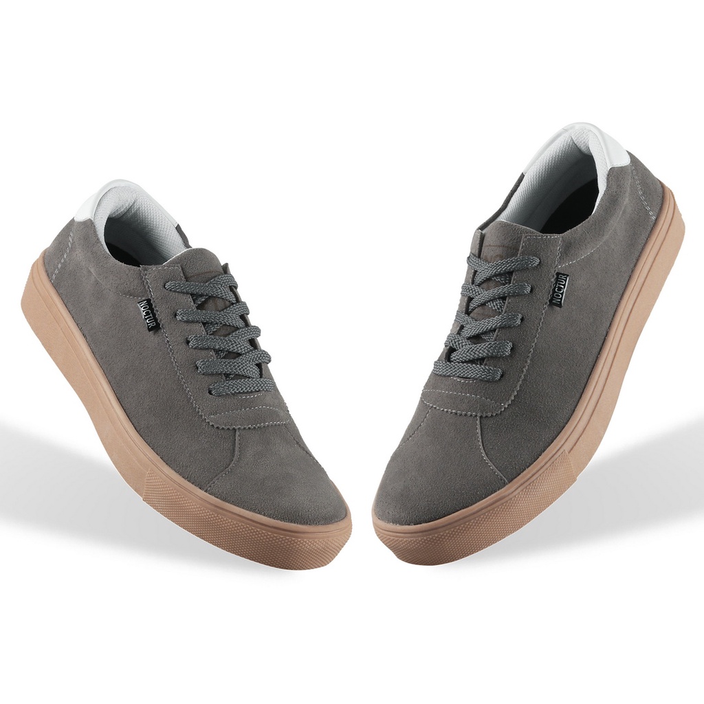 NOCTUR - Sepatu Casual Pria Kulit Suede 38 - 44