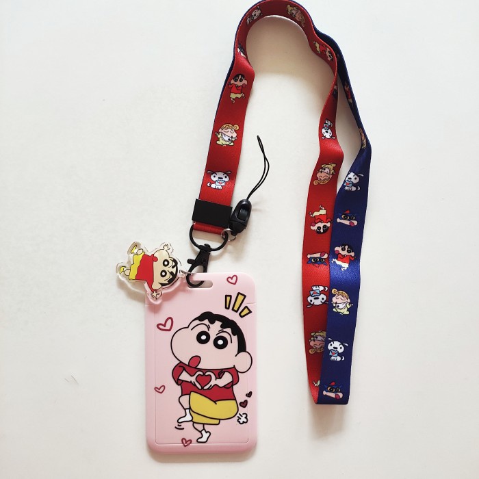 

Id Card Holder Name Tag Lanyard / Kalung Wadah Kartu Shinchan Lucu Promo Terbaru