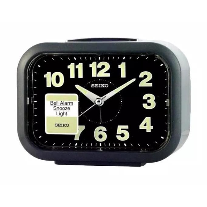 

Jam Meja Weker Seiko QHK026k Original Sweep Alarm Lumibrite QHK026
