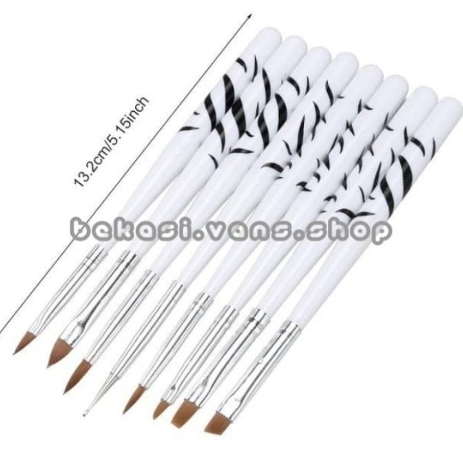 

Kuas Nylon Handbrush Set 8 In 1Gundam Model Kit Repaint Kode 695