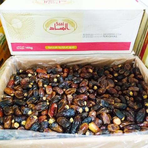 

met Kurma Nagal Nagel Naghal Naghel Saad 10 kg Kartonan