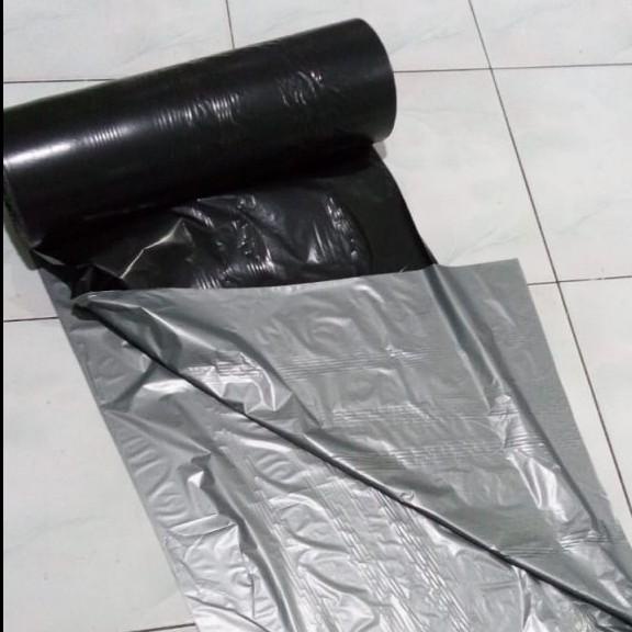 Plastik Mulsa Pertanian Hitam Perak Lebar 80 Cm 1 Rol Tebal Kuat Murah