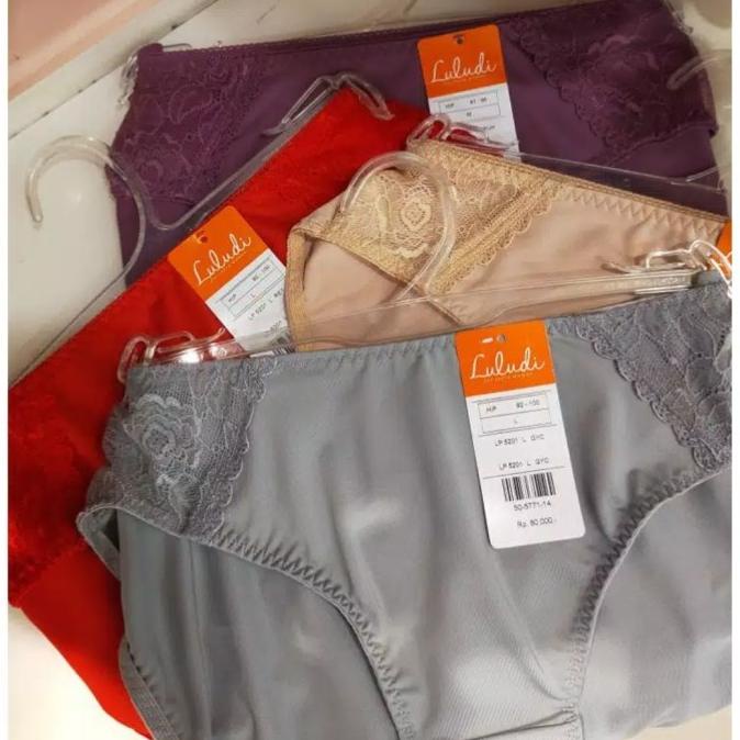 PANTIES LULUDI WACOAL CELANA DALAM MIDI RENDA LACE LP 5201