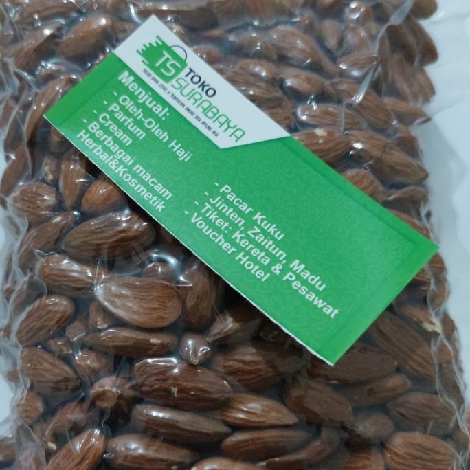 

met Kacang Almond MENTAH RAW ALMOND Kupas Blue Diamond 1kg