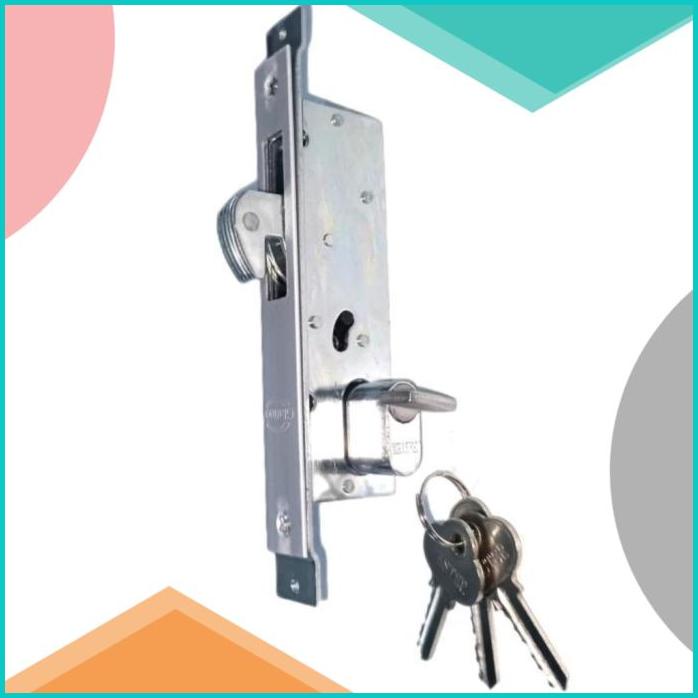 Kunci Swing / Sliding Aluminium untuk Kusen Aluminium 3"(Swing/Kait)