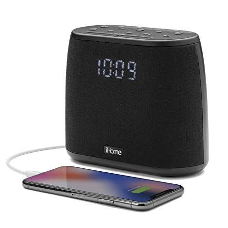 iHome iBT234 Dual Alarm Clock FM Radio Bluetooth Speaker