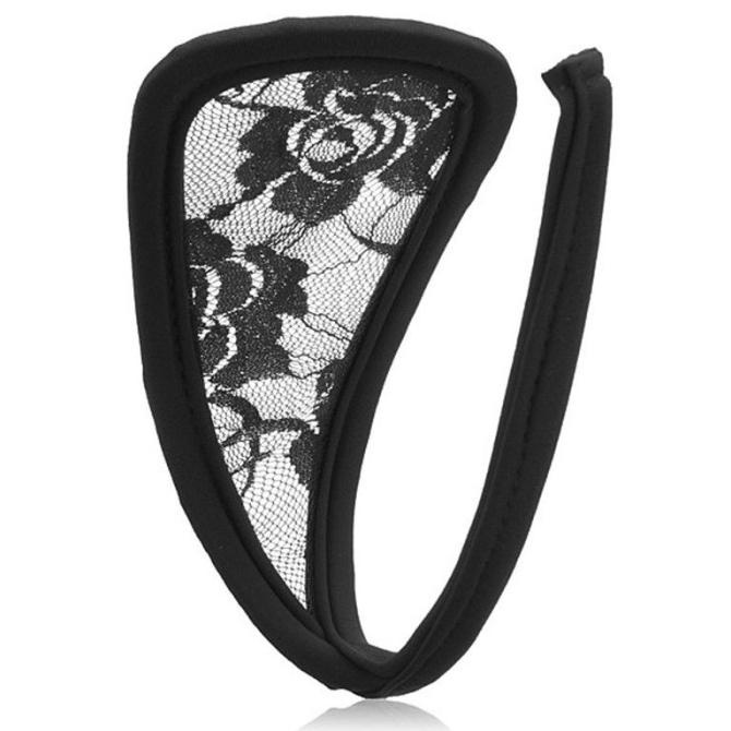 C String Transparant Hollow Lace celana dalam wanita Unik Koteka