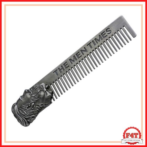 Sisir Saku - Fo619 Sisir Rambut Pria Lipat Besi Keren Saku Babersop