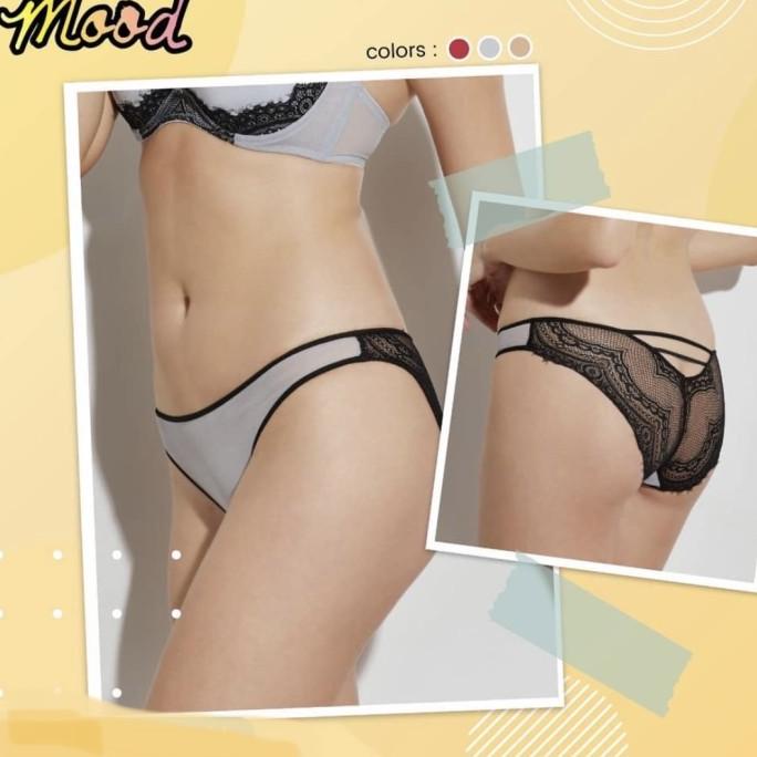 Wacoal Mood Sexy Look Panty IP 4895 Lace Back / Celana Dalam