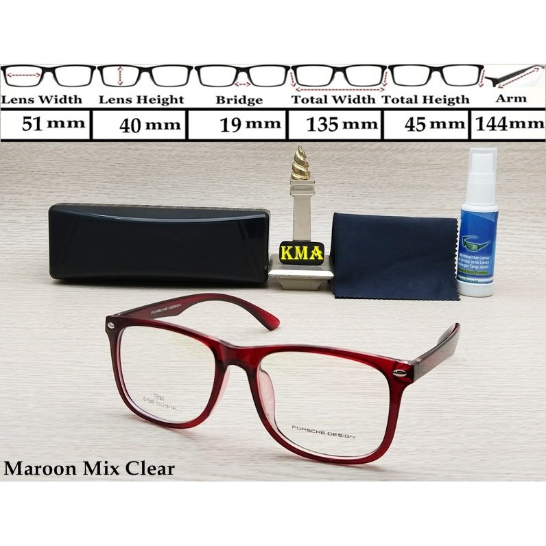 Frame Kacamata Nus Porsche Design Kacamata Porsche Design Vintage