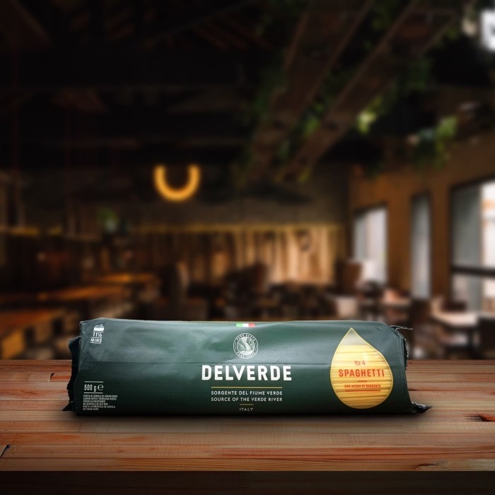 

Promo Delverde Spaghetti In Bronzo / Pasta Spaghetti 500 Gr