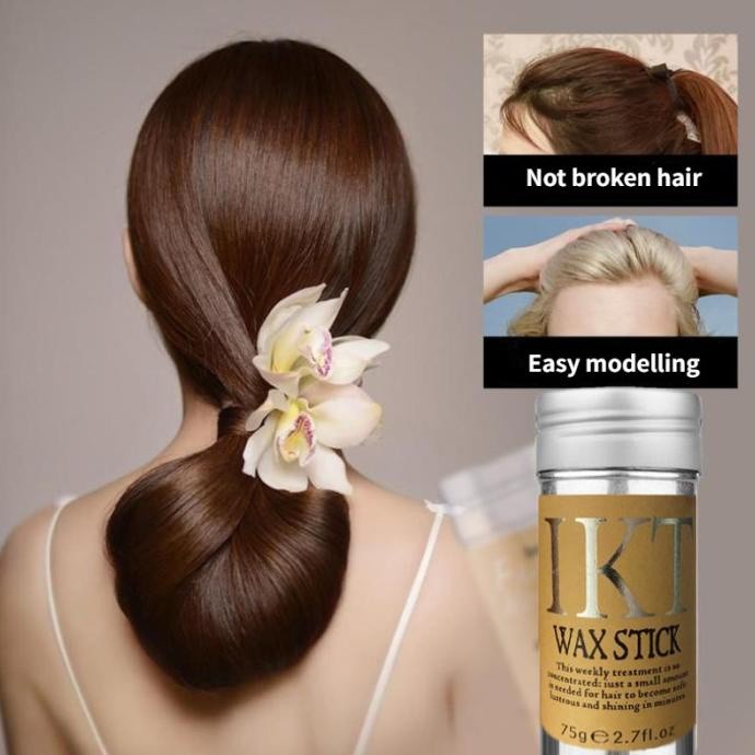 Hair Wax Pomade - Pomade Stik Hair Wax Pria Wanita Gel Cream Stick Styling Rambut Rusak