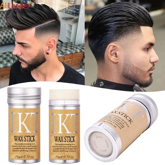 Hair Wax Pomade - Pomade Stik Hair Wax Pria Wanita Cream Stick Styling Rambut Rusak