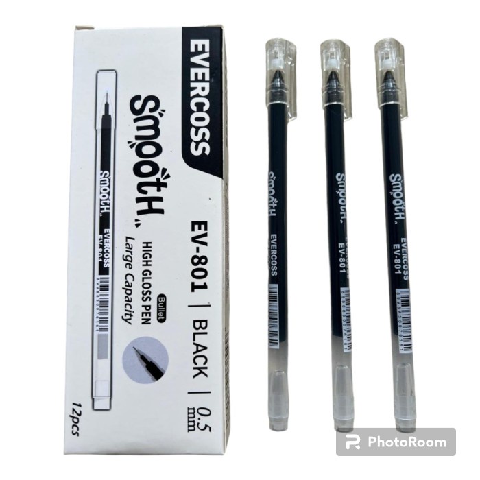 

[ LUSIN] PULPEN PEN SMOOTH EVERCOSS EV-801 0.5mm