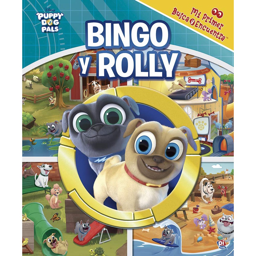 Disney Puppy Dog Pals with Bingo and Rolly - First Look and Find Activity Book - PI Kids