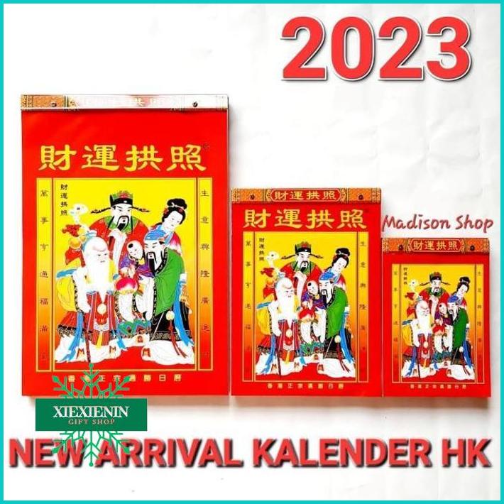 

XIEXIENIN NEW 2023 Kalender Hongkong Grosir Kalender 2023 Kalendee Sobek Harian