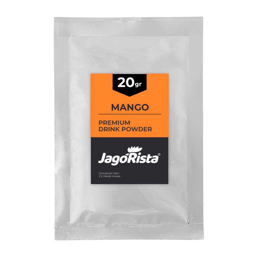 

GIFT Sachet Jagorista Mango Premium Bubble Drink Powder