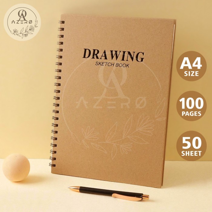 

Promo Drawing Sketchbook A4 Spiral / Buku Sketsa A4 / Buku Gambar Sketsa Terbaru