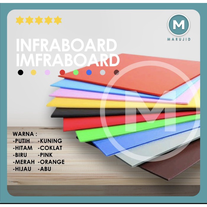 

Promo Infraboard / Impraboard Putih 75X100 Tebal 5Mm