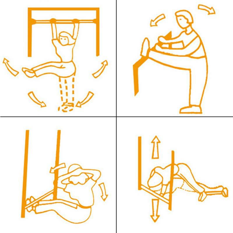 Pull Up Bar Door Chinning Alat Pull Up Tiang Pull Up Taffsport