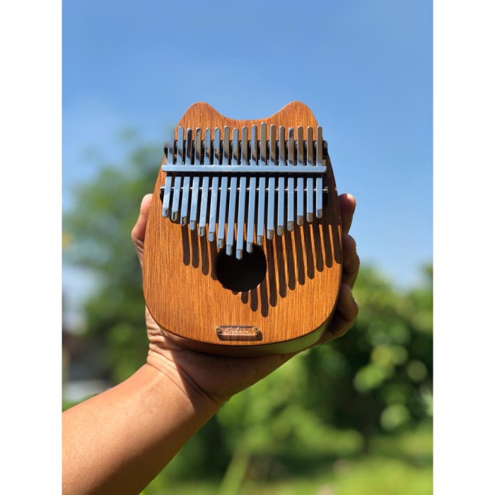 Kalimba - Gaharu Kalimba Gk17Cm - Hollow Version - Laminated Wood (Sudah Tuning,