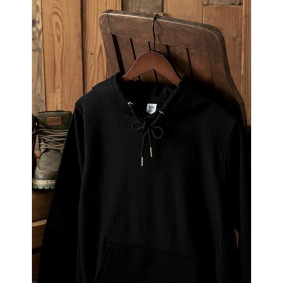 Jaket Sweater Hoodie Hitam Polos Original Hitam Polos Pria Wanita Selkuantan