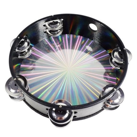Tamborin - Tamborin / Kecrekan Tamborin Hologram 8" Inch