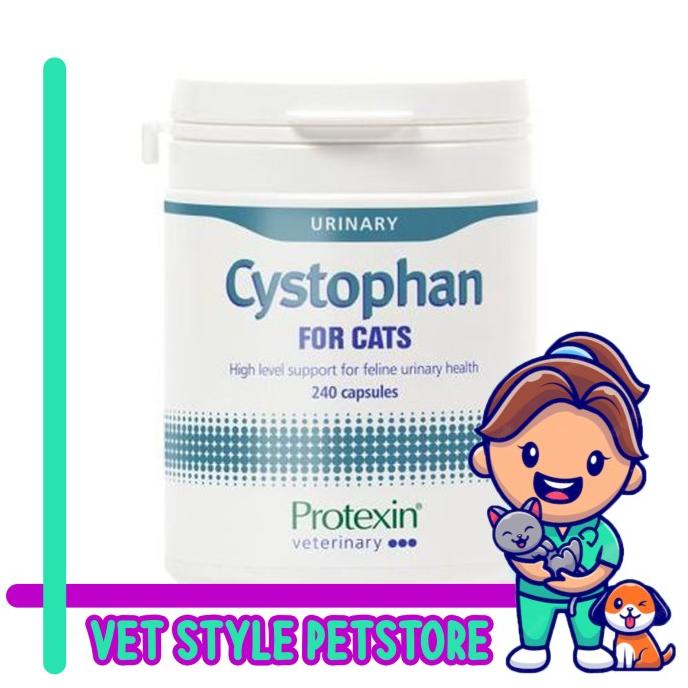 Cystophan obat urinary kucing mirip cystaid plus per 15 kapsul