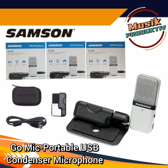 Samson Go Mic Portable Usb Condenser Mic