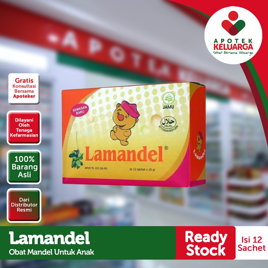 

Lamandel isi 12 Sachet #OBAT MANDEL UNTUK ANAK#OBAT MANDEL UNTUK DEWASA COD MURAH - APOTEK RESMI