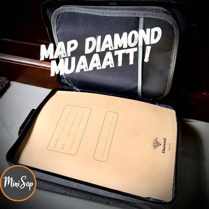 

Baru Tas Dokumen Anti Air 3 Digit Angka Kunci / Tas Travel Document Bag Best Seller