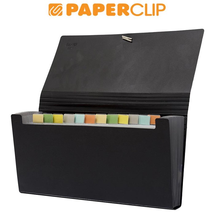 

Asli Cek Holder Hol Bantex.File 8811 10 Black Hemat