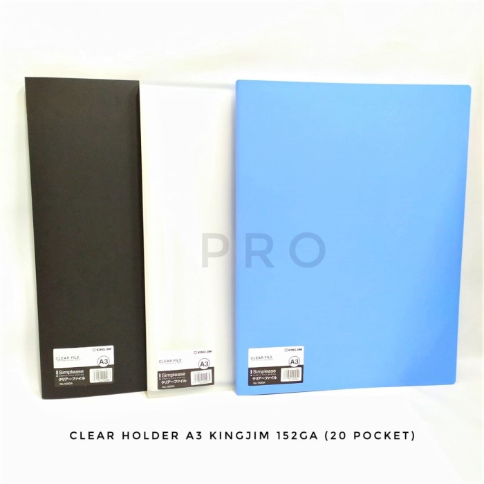 

Promo Map Dokumen Clear Holder Document Keeper Display Book A3 Kingjim 20 Lb Harga Spesial