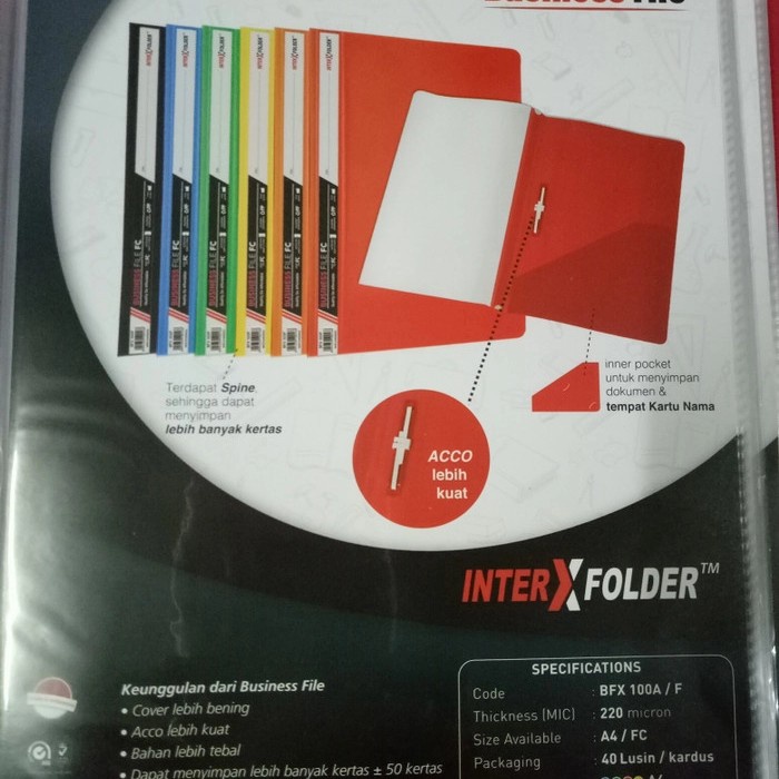 

Promo Map Plastik Bisnis File Folio / Business File F4 Isi 12 Terbaik