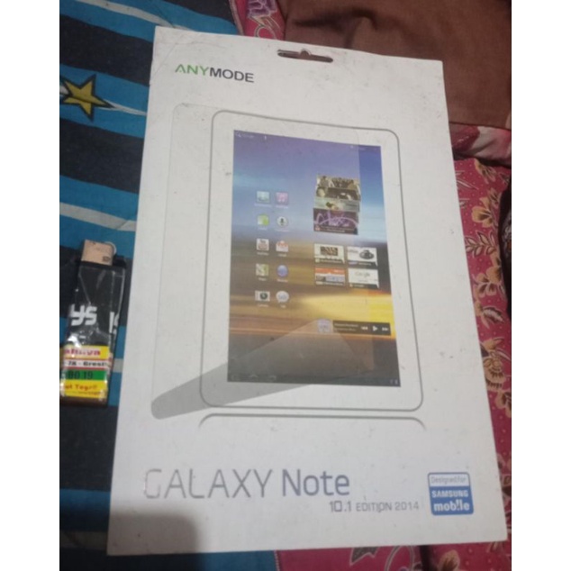 clean screen protector galaxy note 10.1