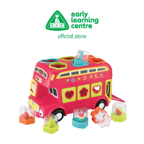 Elc Shape Sorting Bus - Mainan Edukasi Penyortir Bentuk Anak Ready