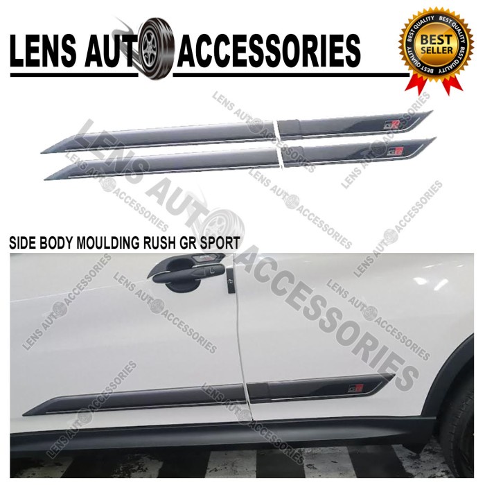 LIST BODY RUSH GR SPORT - SIDE BODY MOULDING RUSH GR SPORT termurah