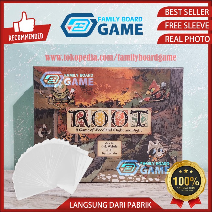 ✨New Leder Root Board Game Root Base Tactical Game Rpg Board Game 4 Player Terbaru