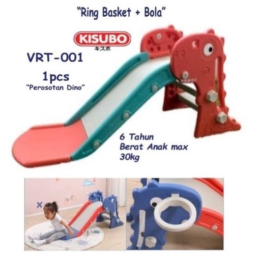 Promo Mainan Anak Perosotan Serodotan Anak Dino Kisubo Vrt001