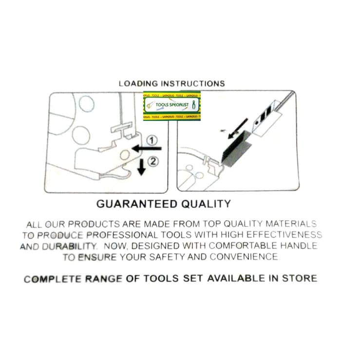 

Kenmaster Stapler Gun Besi (4-14) Besar - Staples Gun Staple