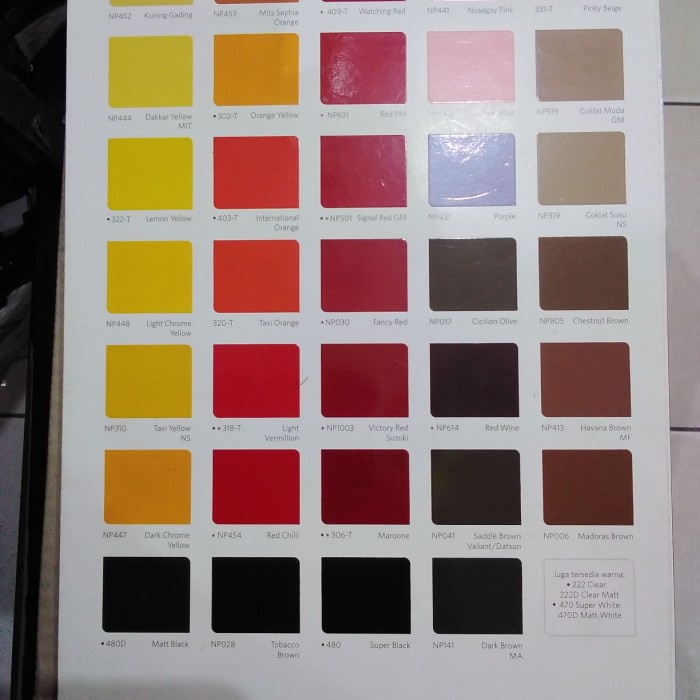 Nippe 2000 NP451 Colt diesel yellow -Megah CT