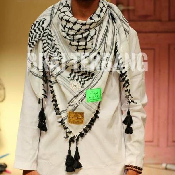 Sorban segiempat segi empat persegi kloncer palestina