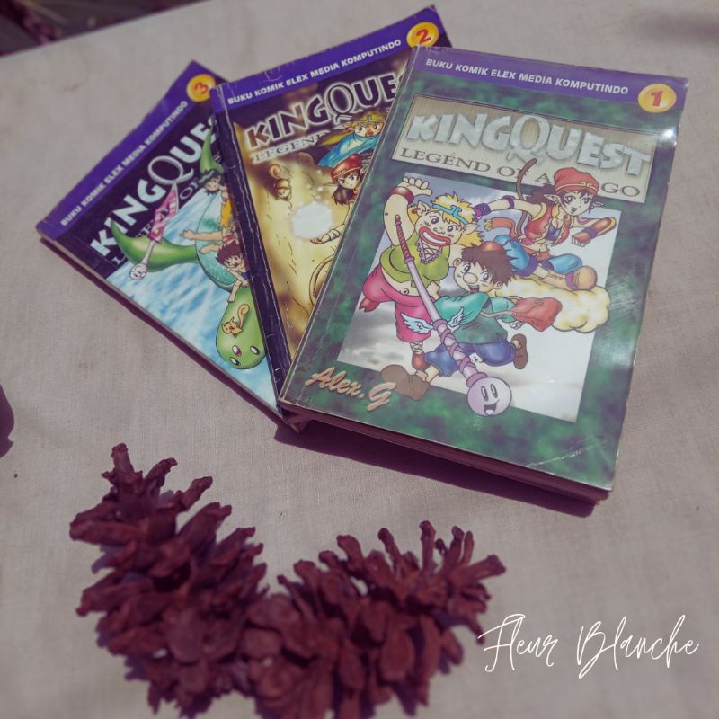 Preloved Komik Paket Isi 3 - King Quest Legend of Astago Series