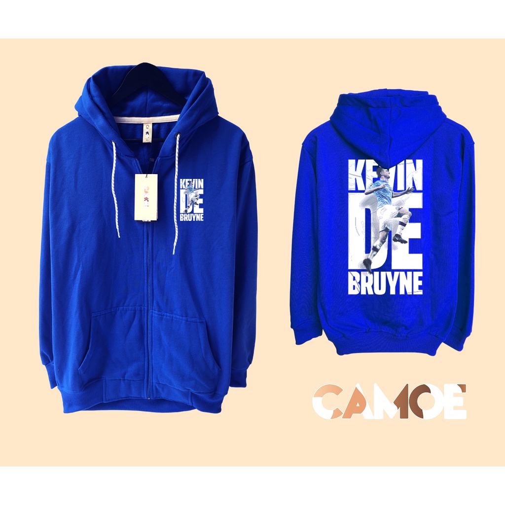 Jaket Hoodie Zipper Kevin De Bruyne