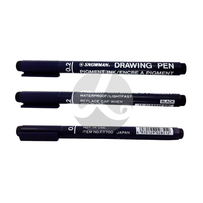

DRAWING PEN 0.2 Pulpen Pena Ballpoint