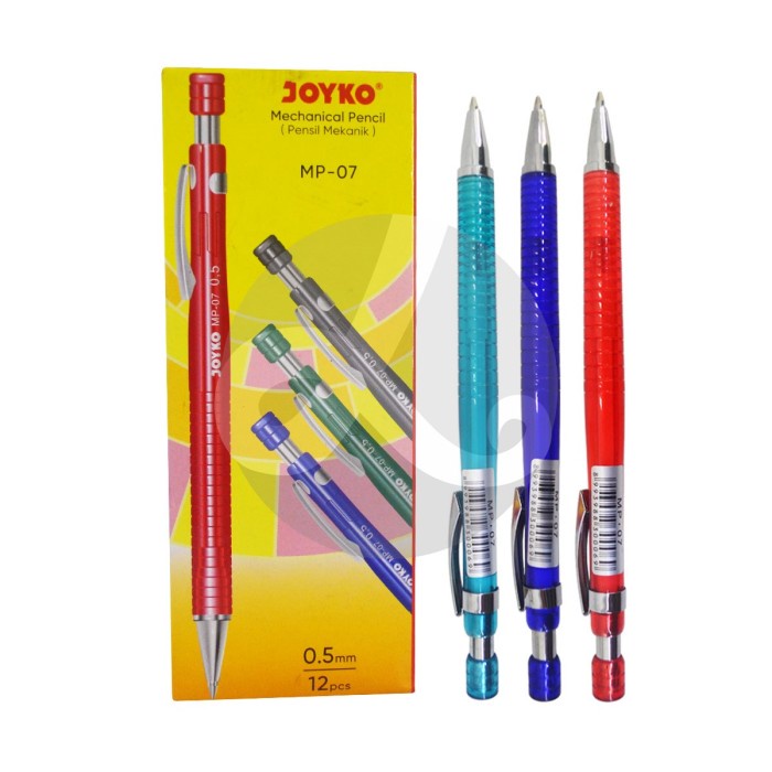 

PENSIL MEKANIK JOYKO MP-07 0.5 mm Mechanical Pencil MP 07 Alat Tulis