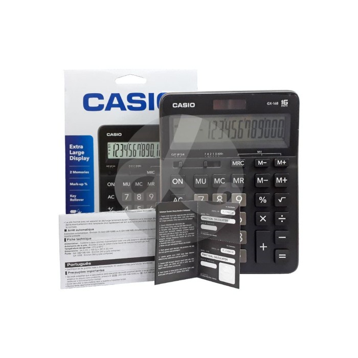 

Calculator Kalkulator CASIO GX-16B GX 16B Dekstop Calculator Original