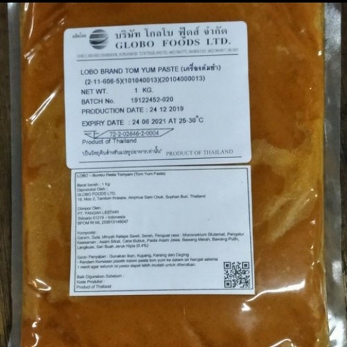 

Promo Lobo Tom Yum Paste 1Kg