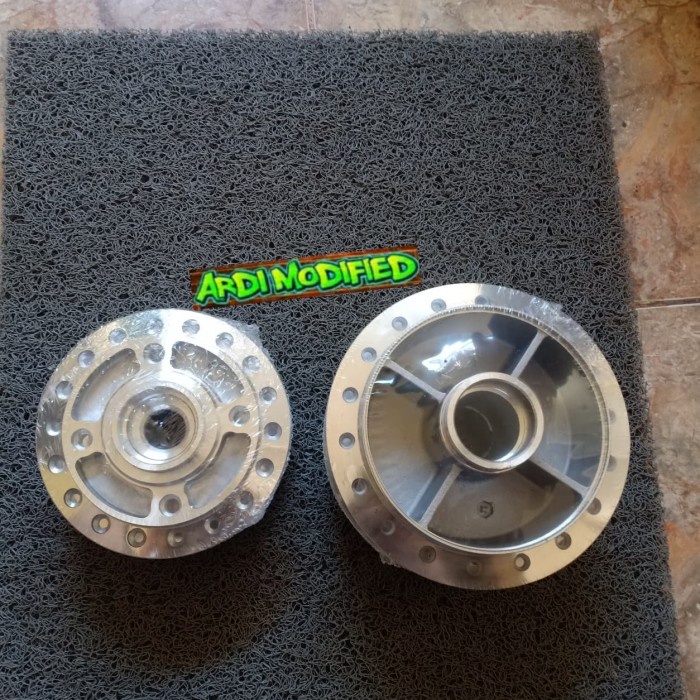 tromol depan belakang supra x 125 cakram, supra x 125 disc, cs1 chrome