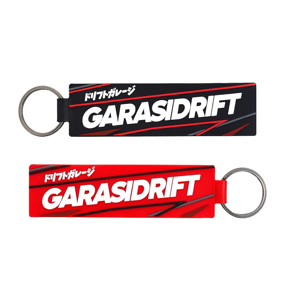 Original Garasi Drift GDRT Rubber Keychain Terlaris